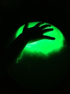 Nati's hand, Camera Obscura Museum